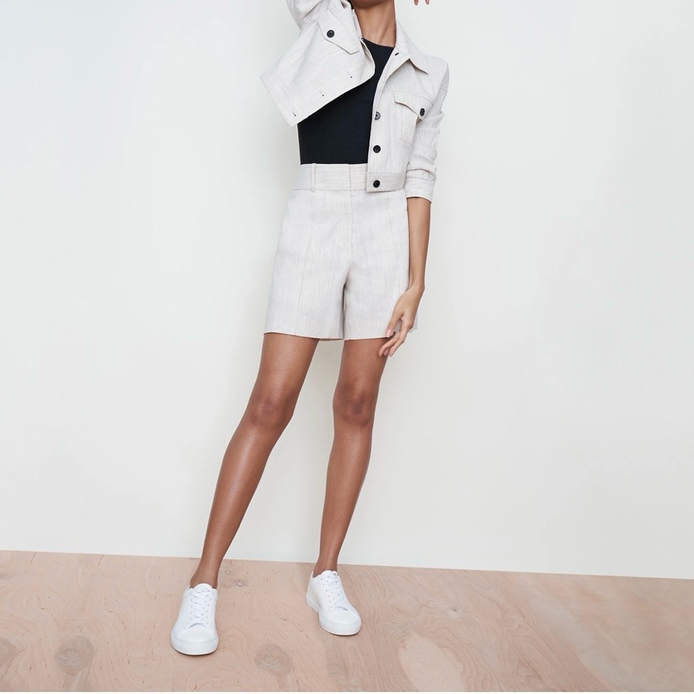 MM Lafleur The Caitlin Short - Slubbed Stretch Linen 8